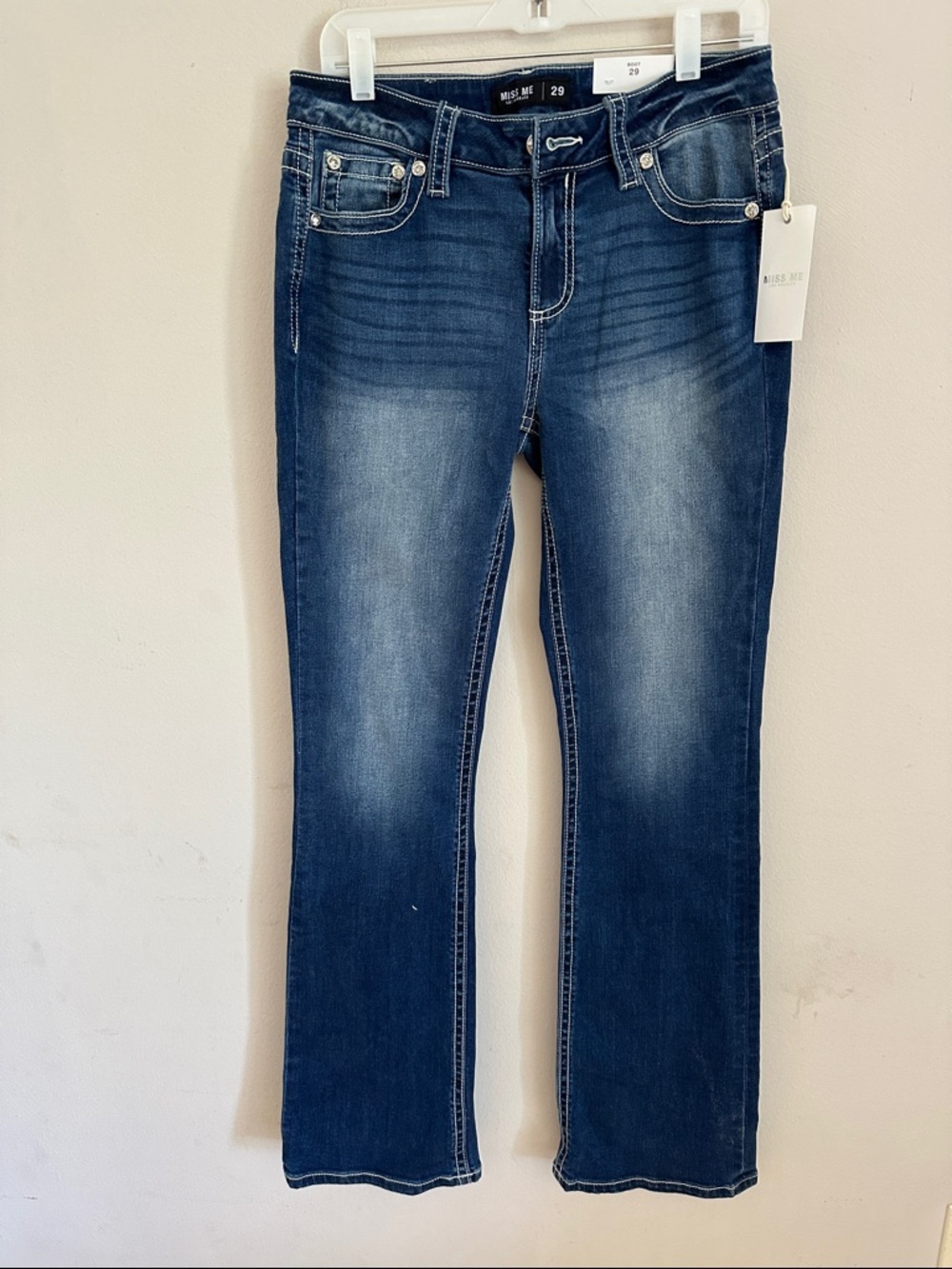 Miss Me Women's Dark Blue Bootcut Jeans 29